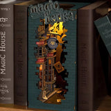 DIY Miniature House Book Nook Kit