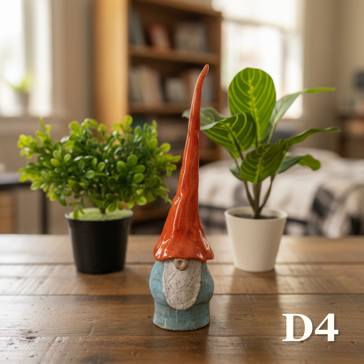 Handmade Ceramic Garden Gnomes- Males | 6-10"H