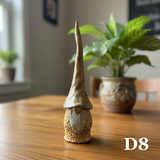 Handmade Ceramic Garden Gnomes- Males | 6-10"H