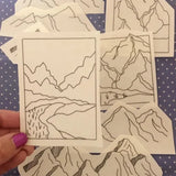 Peel Stick & Stitch Pattern Kits
