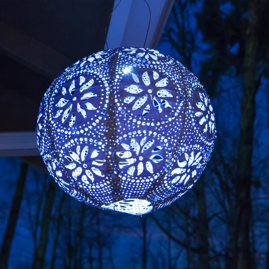 Stella Boho 12" Globe Solar Lanterns