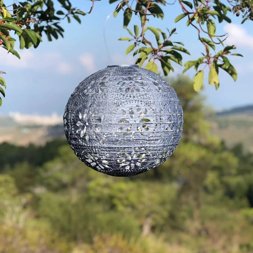 Stella Boho 12" Globe Solar Lanterns