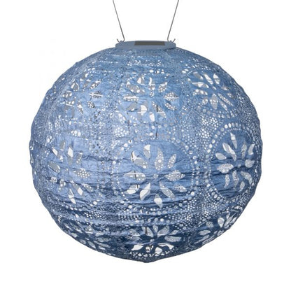 Stella Boho 12" Globe Solar Lantern