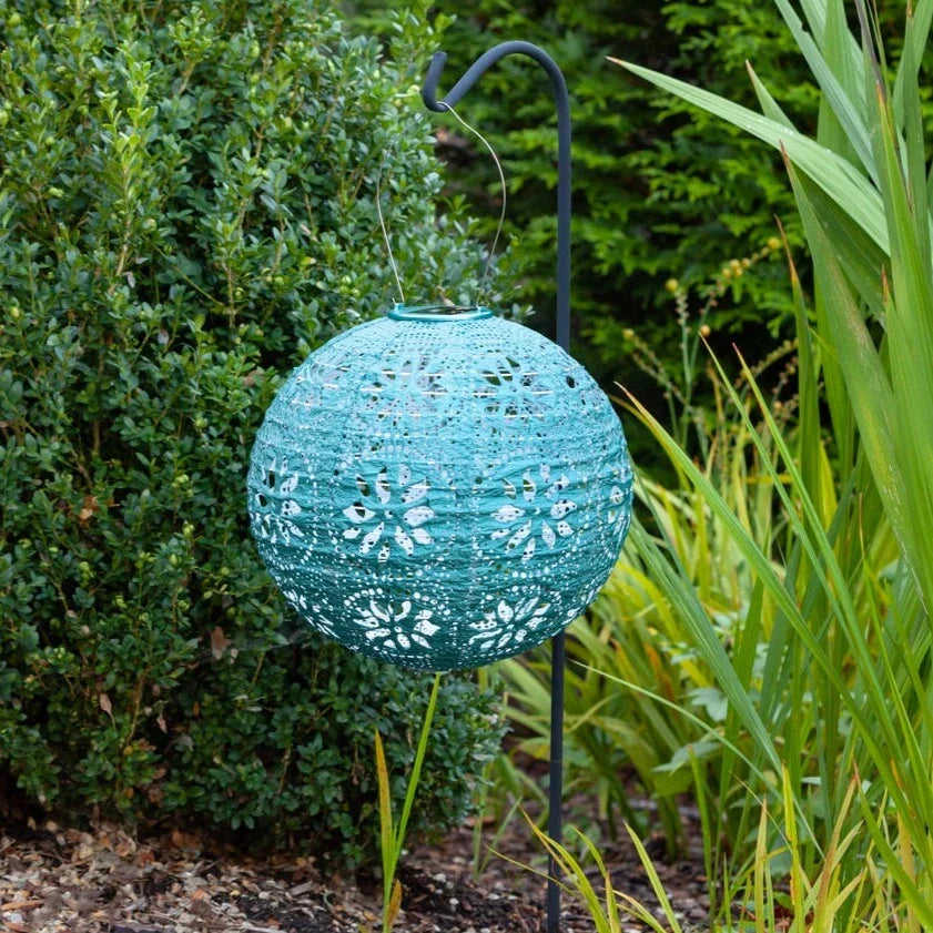 Stella Boho 12" Globe Solar Lantern