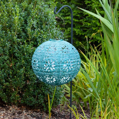 Stella Boho 12" Globe Solar Lantern