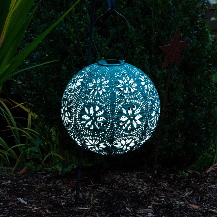 Stella Boho 12" Globe Solar Lanterns