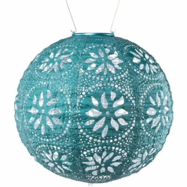 Stella Boho 12" Globe Solar Lantern