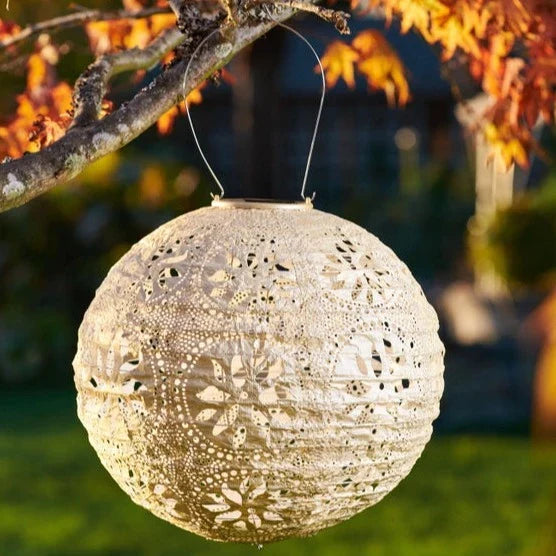 Stella Boho 12" Globe Solar Lanterns