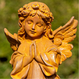 Cast Iron Angel Statue