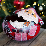 Large Santa Gourd Box