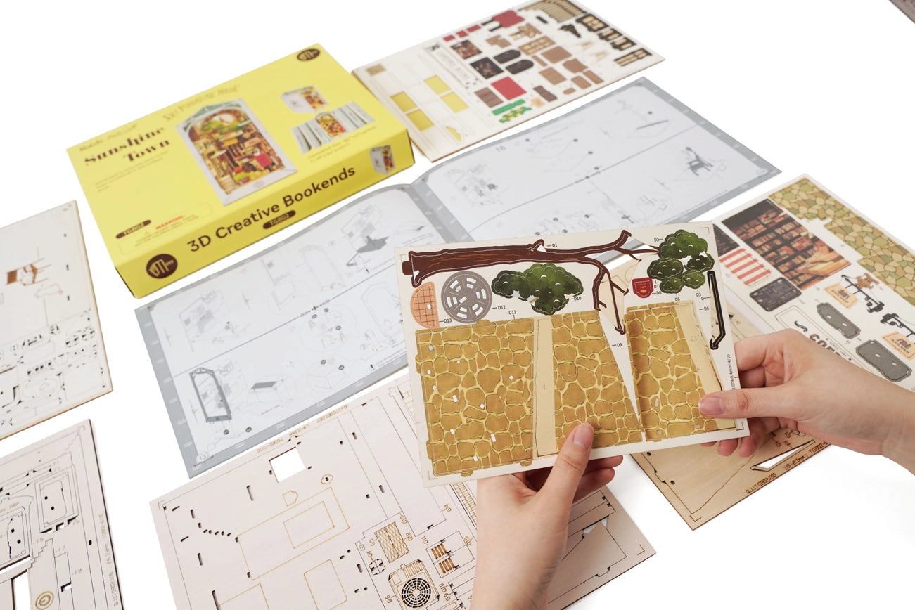 DIY Miniature House Book Nook Kit – Salt Flat Trading Co.