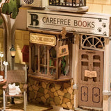 DIY Miniature House Book Nook Kit