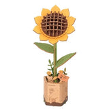 3D Wooden Flower Puzzles