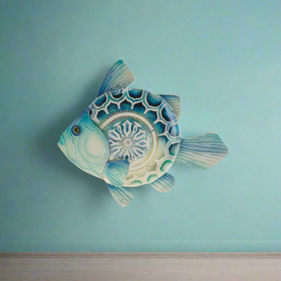 Blue Fish Wall Decor