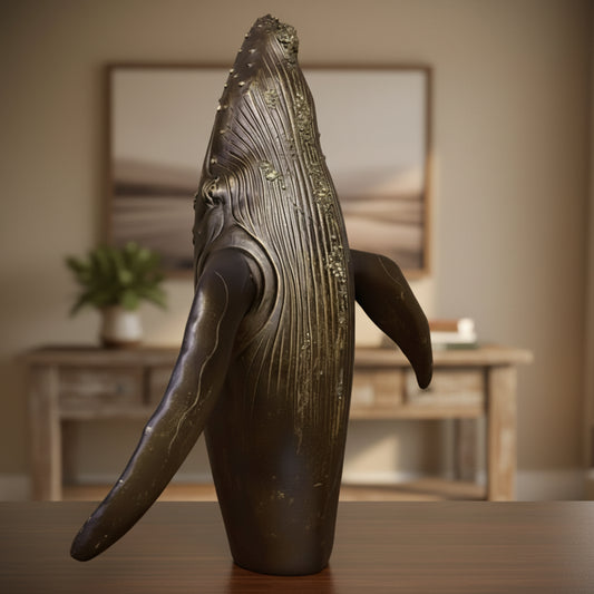 Bronze Resin Whale