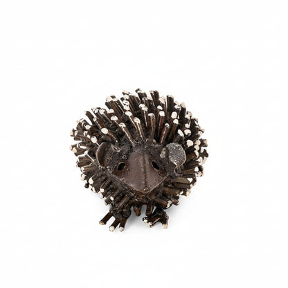 Recycled Metal Hedgehog Sculpture