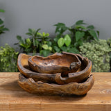 Eroded Teak Root Bowls