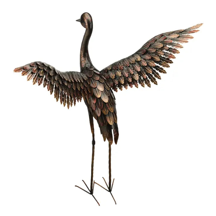 Bronze Crane