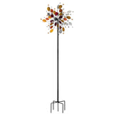 24" Rotating Wind Spinner - Jeweled Metallic