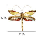 Pearl Dragonfly Wall Decor