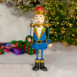 3 Assorted 2ft. Tall Metal Nutcracker Figurines