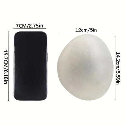 Solar Led Glass Pebbles | Warm Color