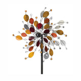 24" Rotating Wind Spinner - Jeweled Metallic