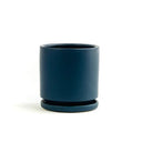 8.25" Cylinder Pots with Water Saucers