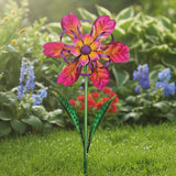 Ribbon Flower Spinner Stakes