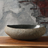 River Stone Bowl / Bird Bath