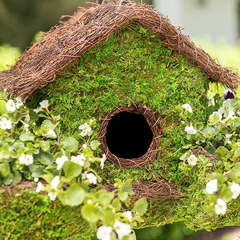 Moss Birdhouses