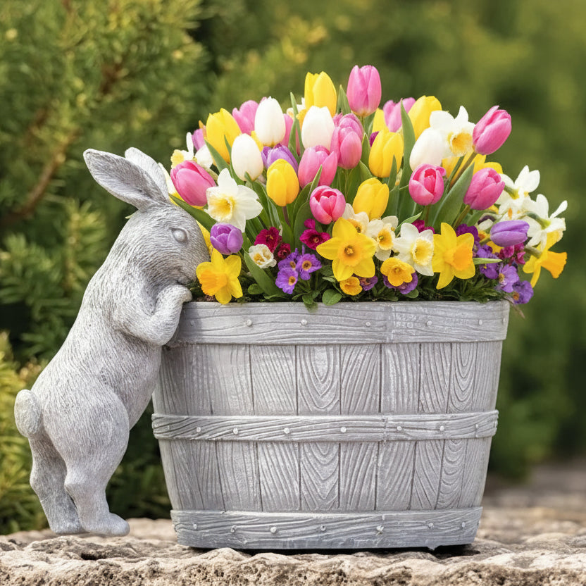 Bunny Bucket Planter