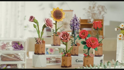 3D Wooden Flower Puzzles