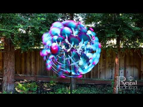 82" Globe Wind Spinner