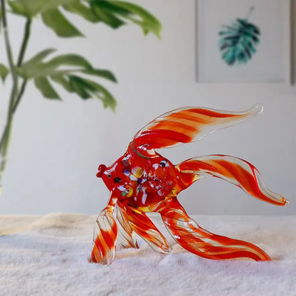 Glass Red Fish