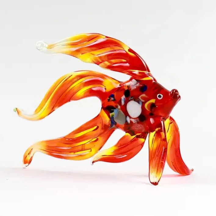 Glass Red Fish