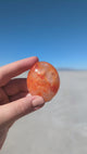 Carnelian Palm Stone