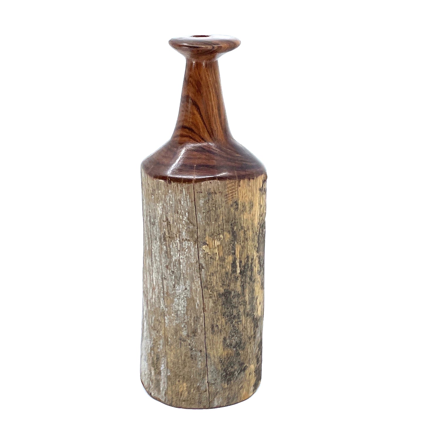 Mozambican Sandalwood Bottle Sculptures