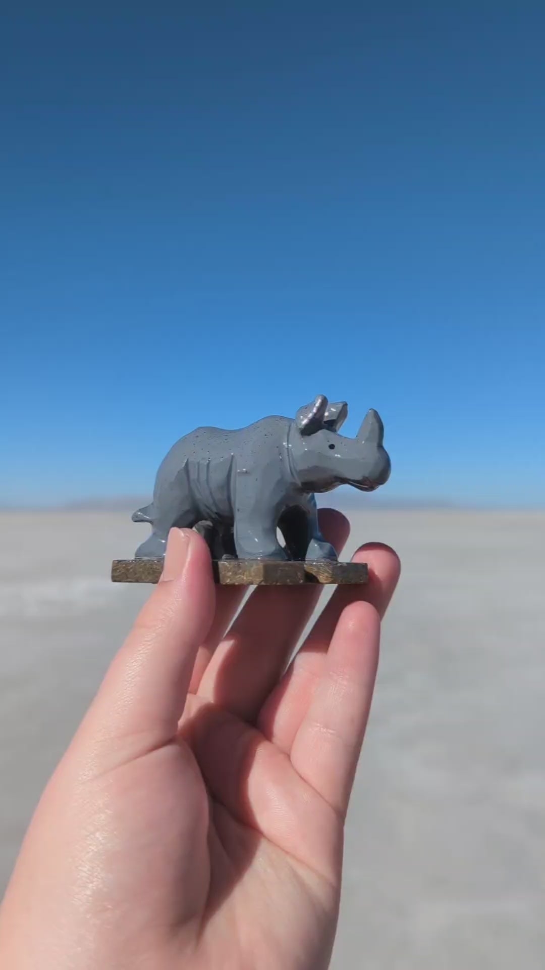 2'' Marble Rhino