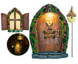 Fairy Door & Windows- Open Door