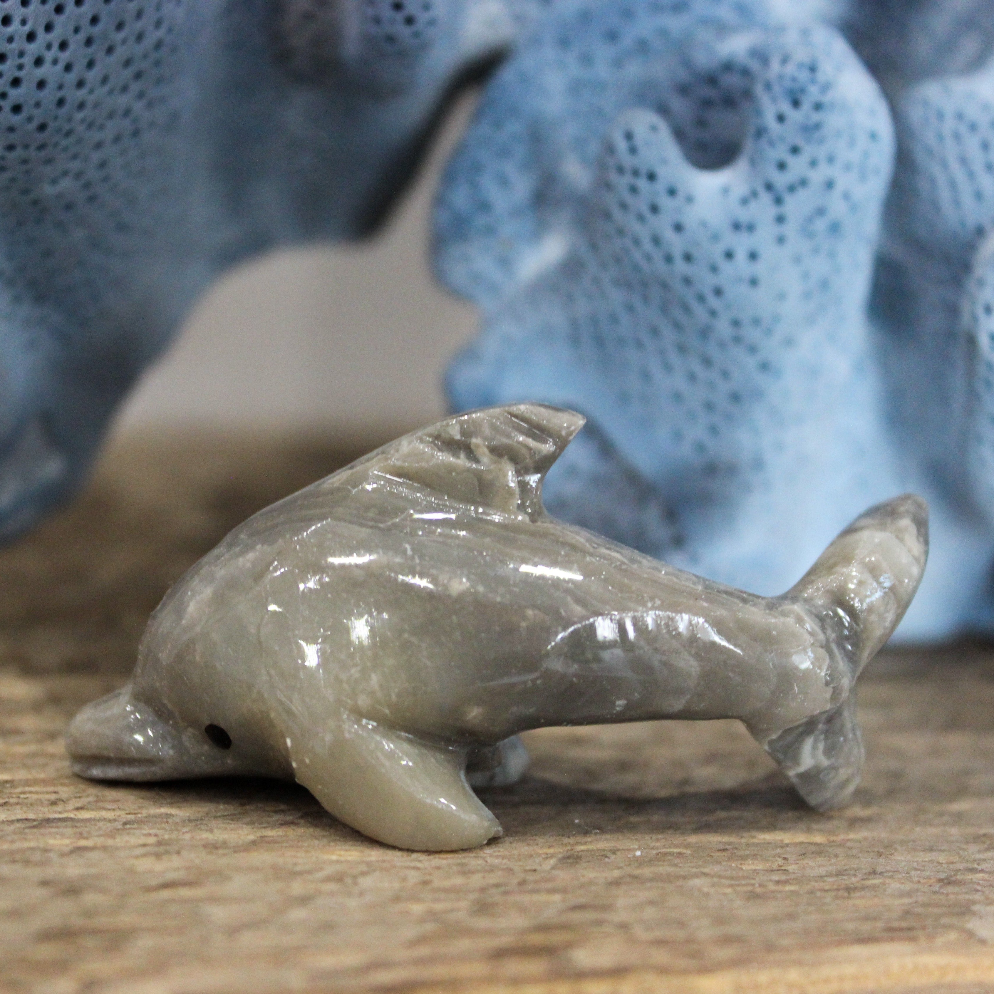 Dolphin 2024 clay sculpture