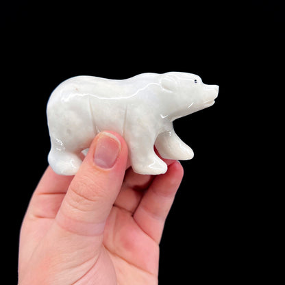 2'' Marble Polar Bear