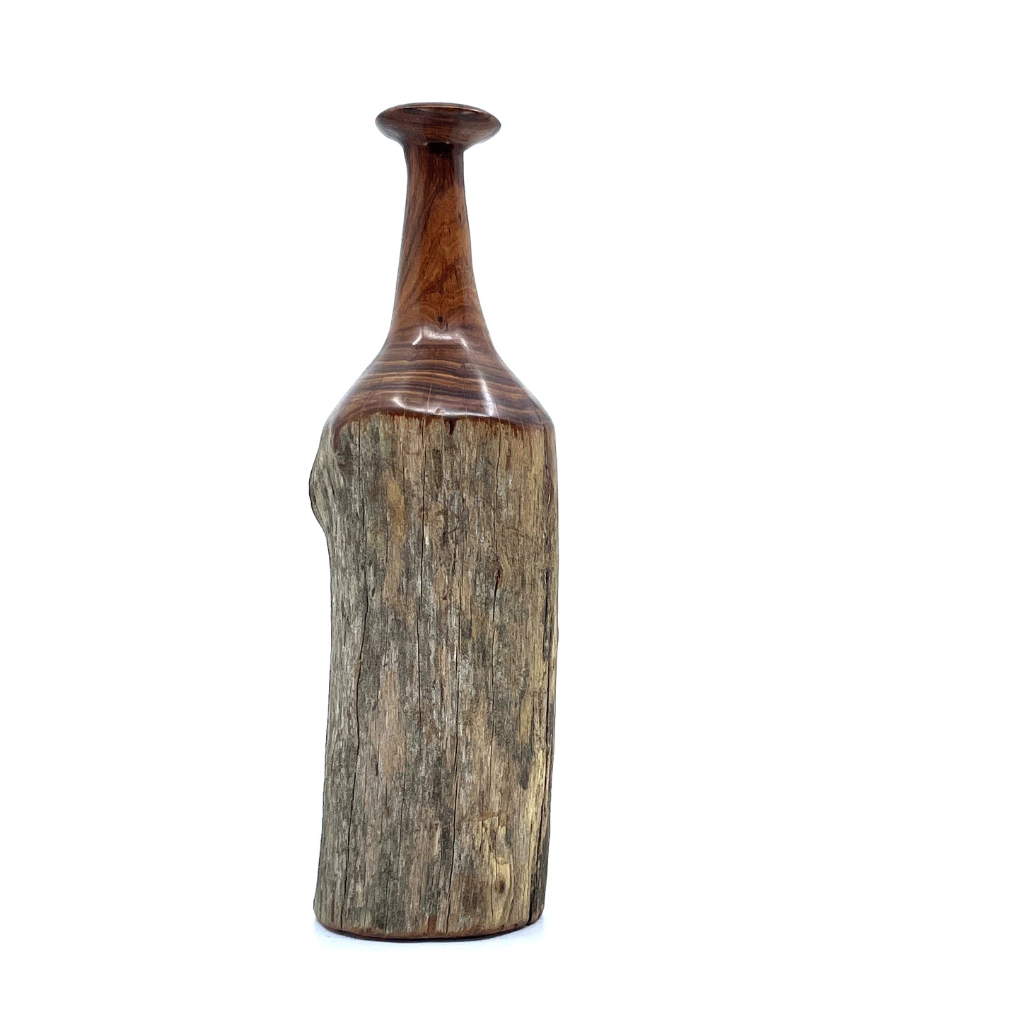 Mozambican Sandalwood Bottle Sculptures