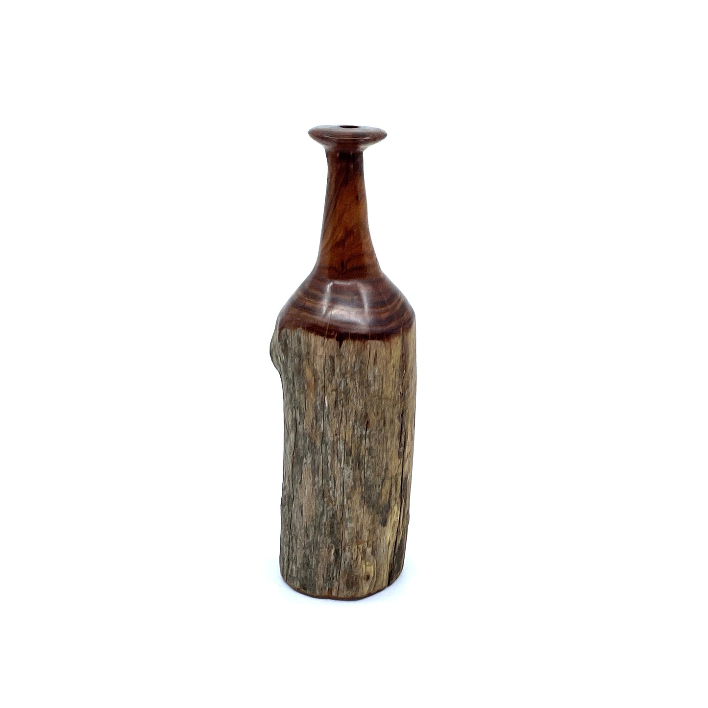 Mozambican Sandalwood Bottle Sculptures