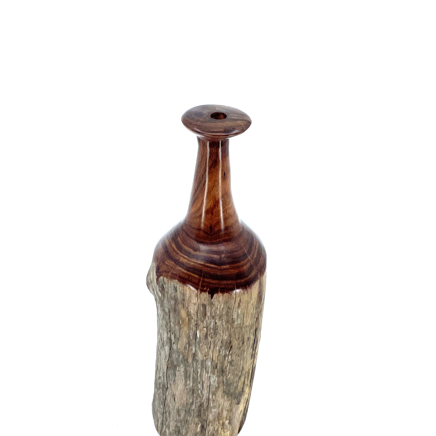 Mozambican Sandalwood Bottle Sculptures