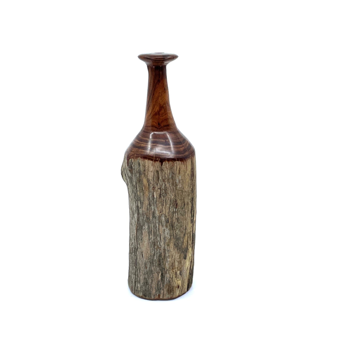 Mozambican Sandalwood Bottle Sculptures