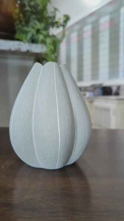 Champa Grey Vase