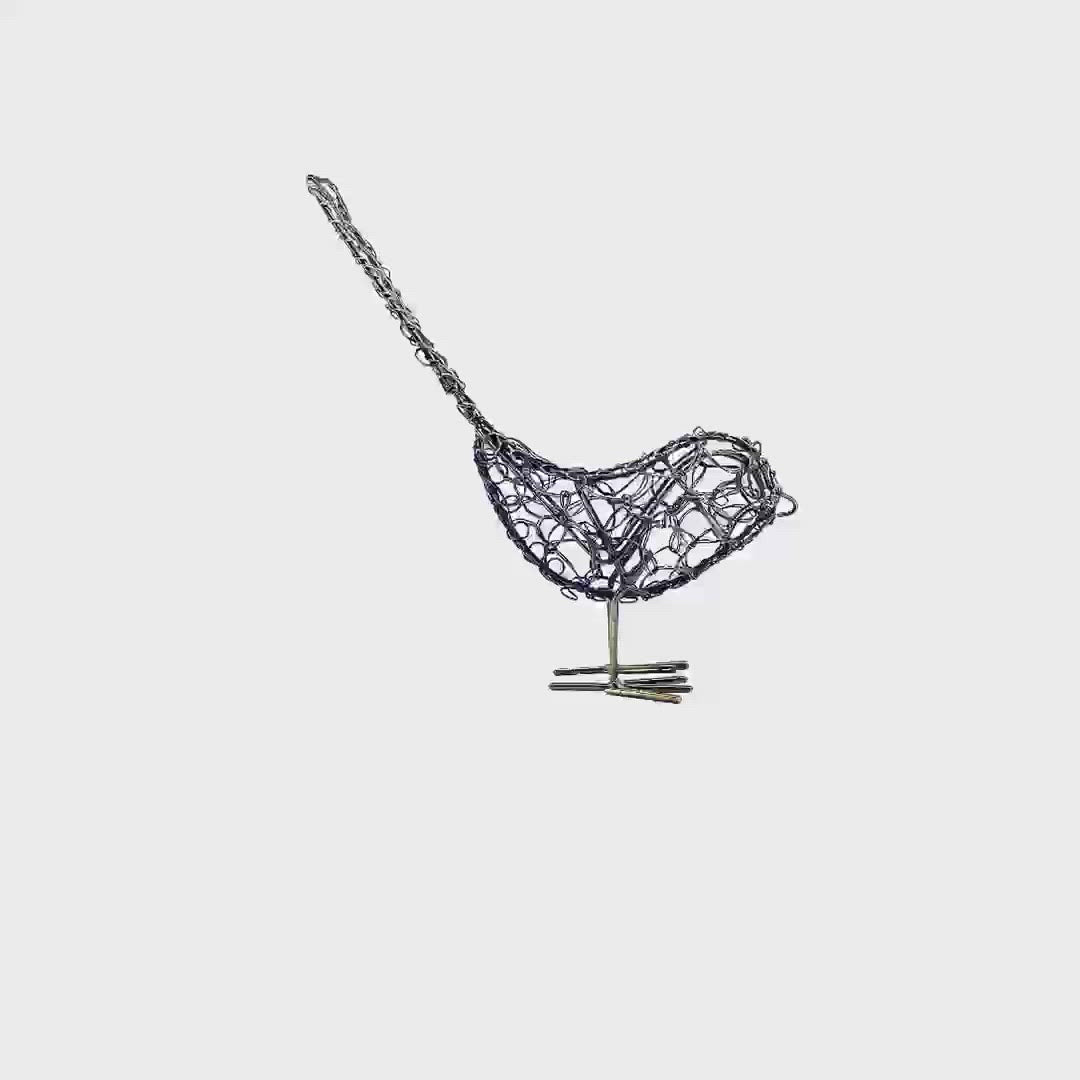 Wrapped Wire Bird