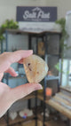Flower Agate Palm Stone
