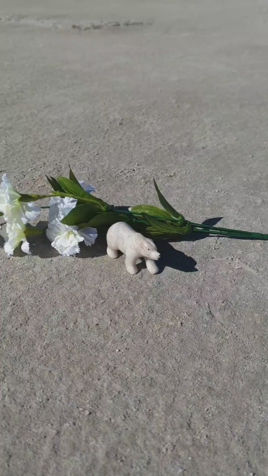 2'' Marble Polar Bear